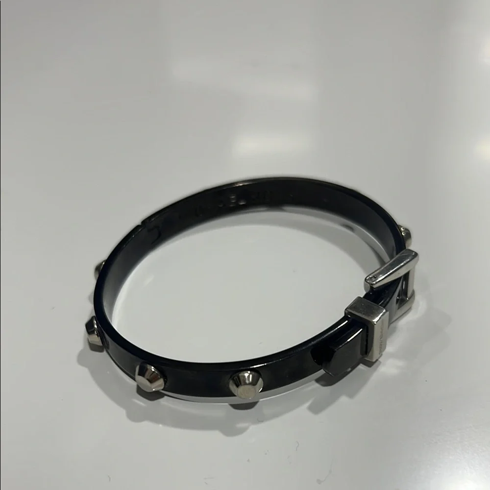 Michael Kors Black and Silver Astor Studded Bracelet - Picture 8 of 11